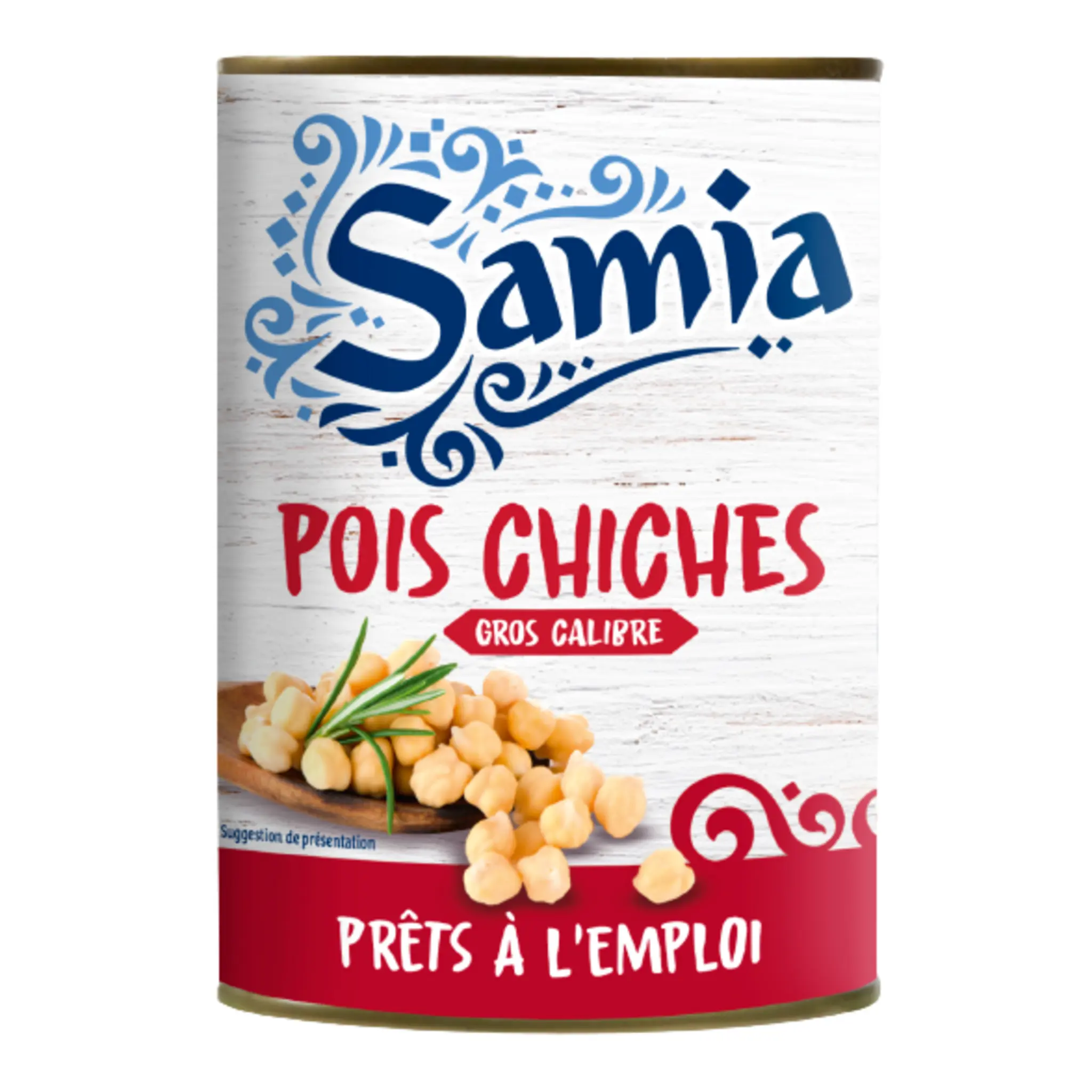 SAMIA Pois chiches gros calibre prêt à l'emploi