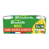 BONDUELLE Maïs sans sucres ajoutés