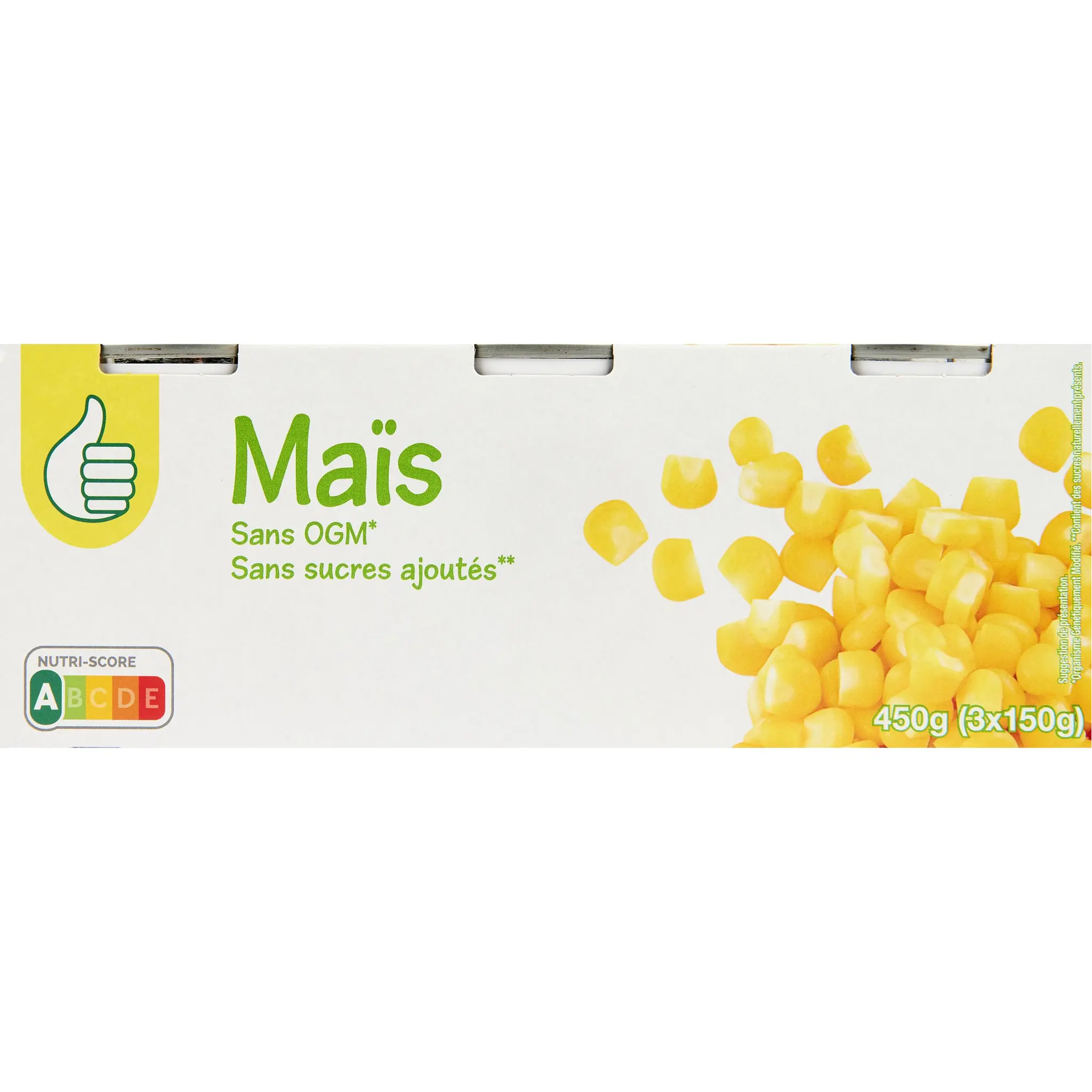 POUCE Maïs en conserve