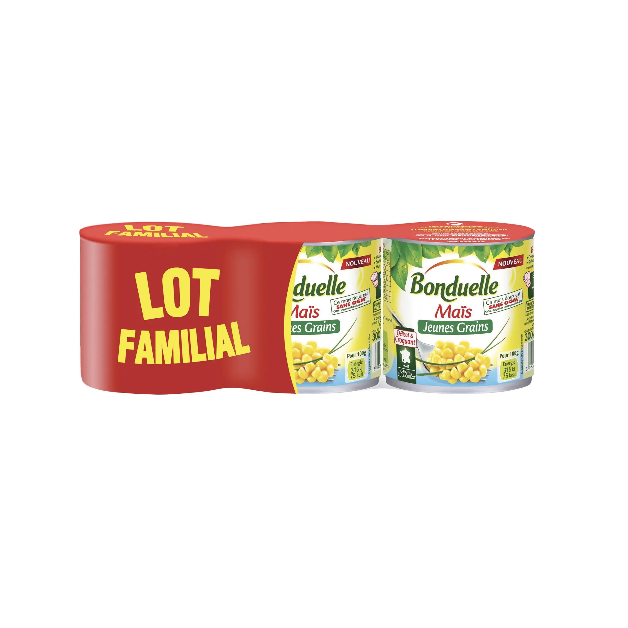 BONDUELLE Maïs jeunes grains
