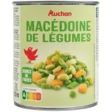 AUCHAN Macédoine de légumes