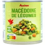AUCHAN Macédoine de légumes