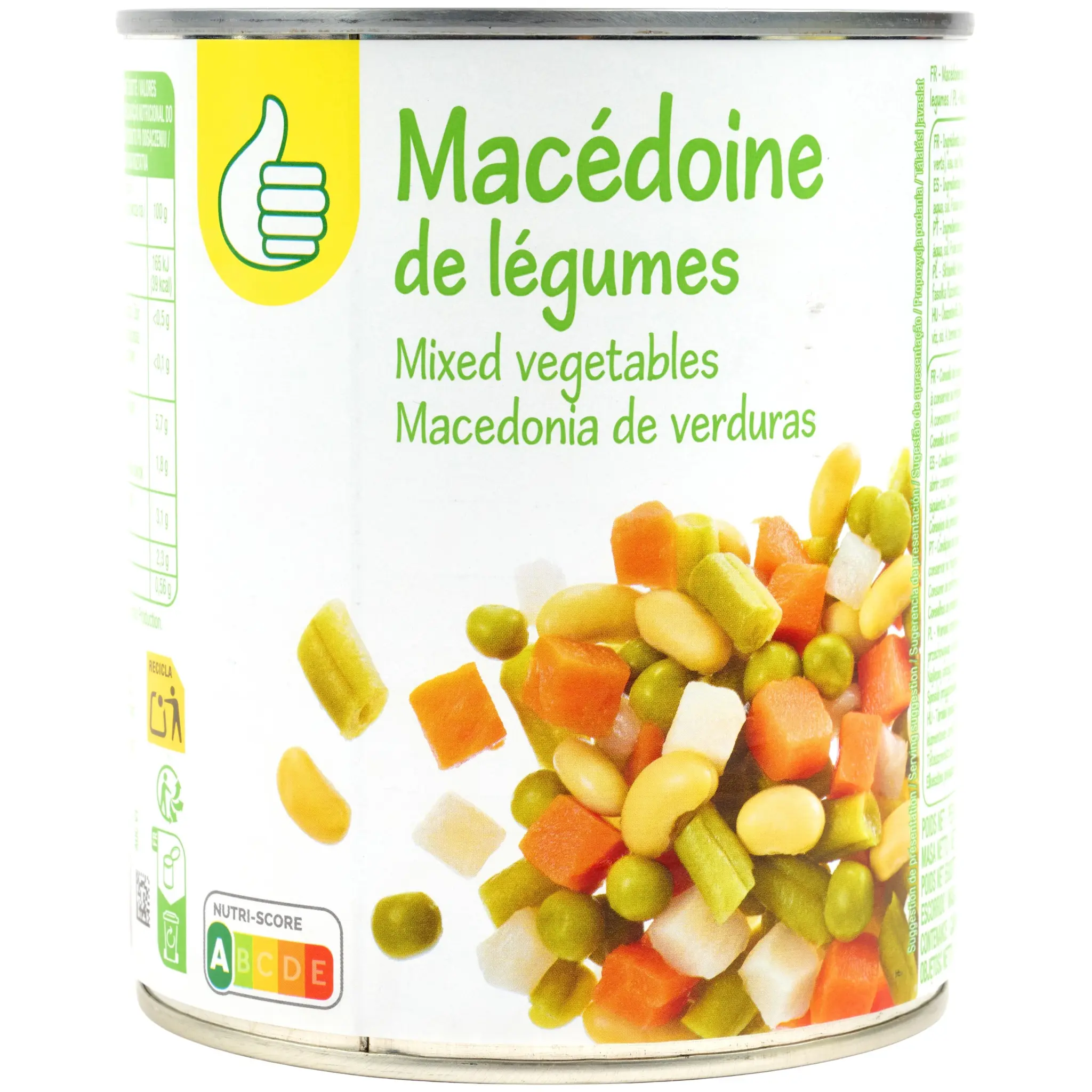 POUCE Macédoine de légumes