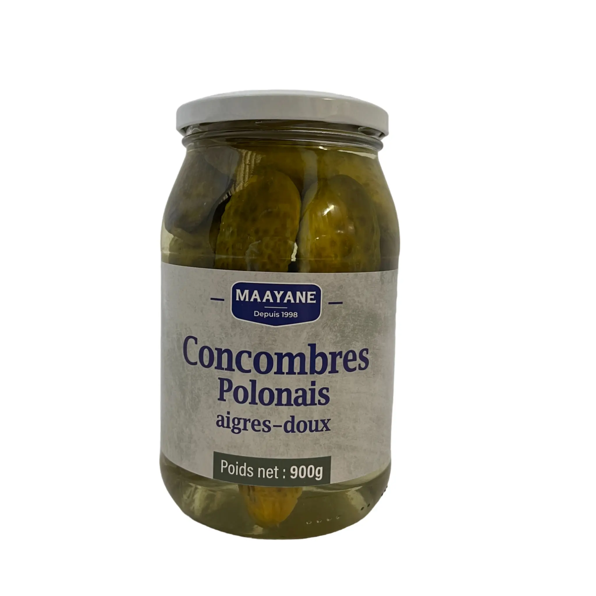 MAAYANE Concombres polonais aigres-doux casher