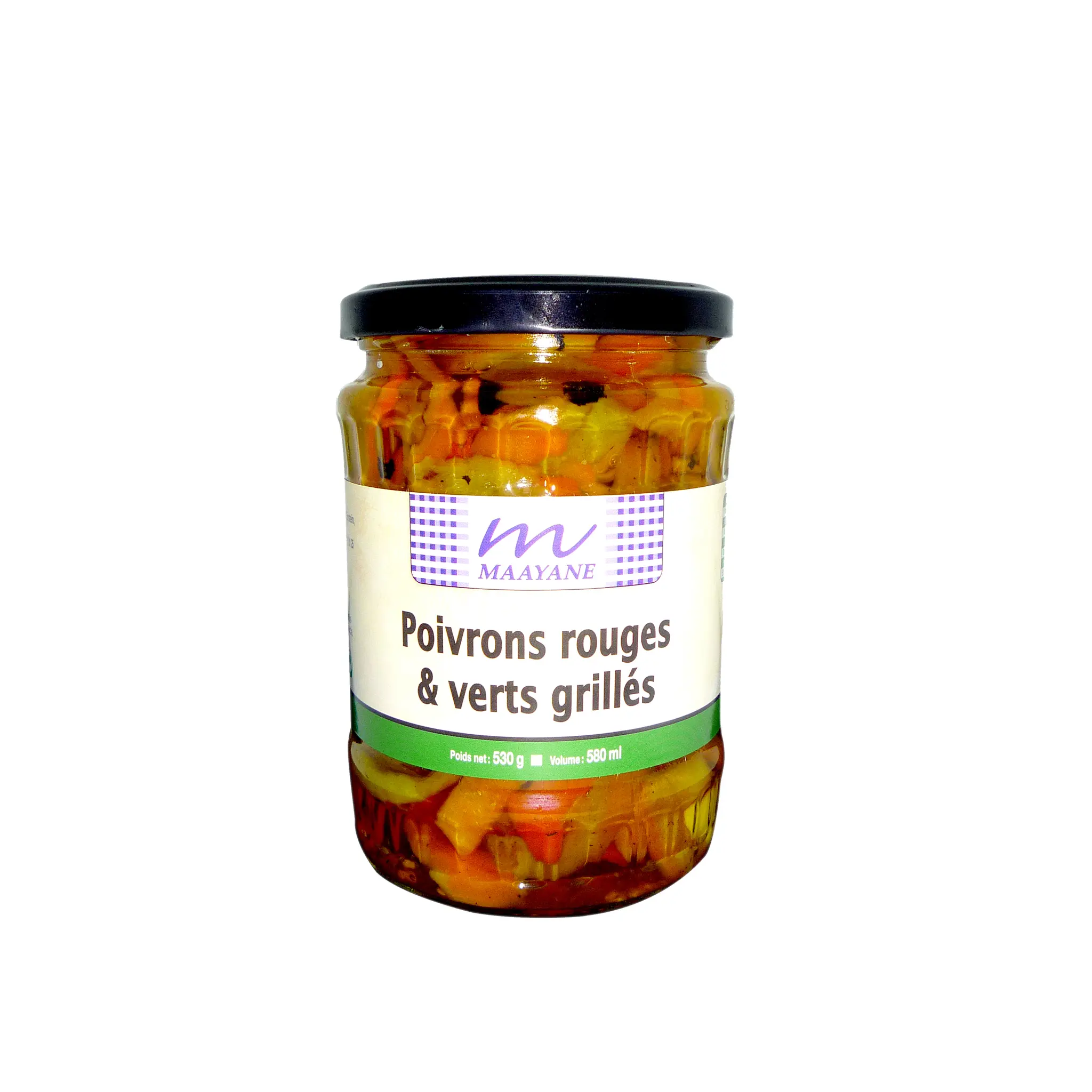 MAAYANE Poivrons rouges et verts grillés casher