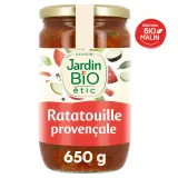 JARDIN BIO ETIC Ratatouille à la provençale bio en bocal