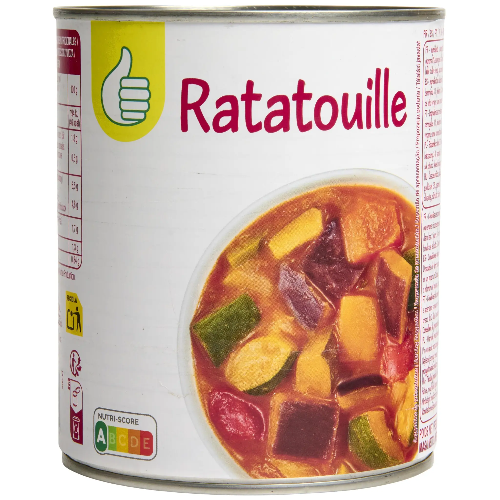 POUCE Ratatouille