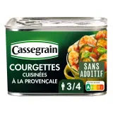 CASSEGRAIN Courgettes cuisinées à la provençale