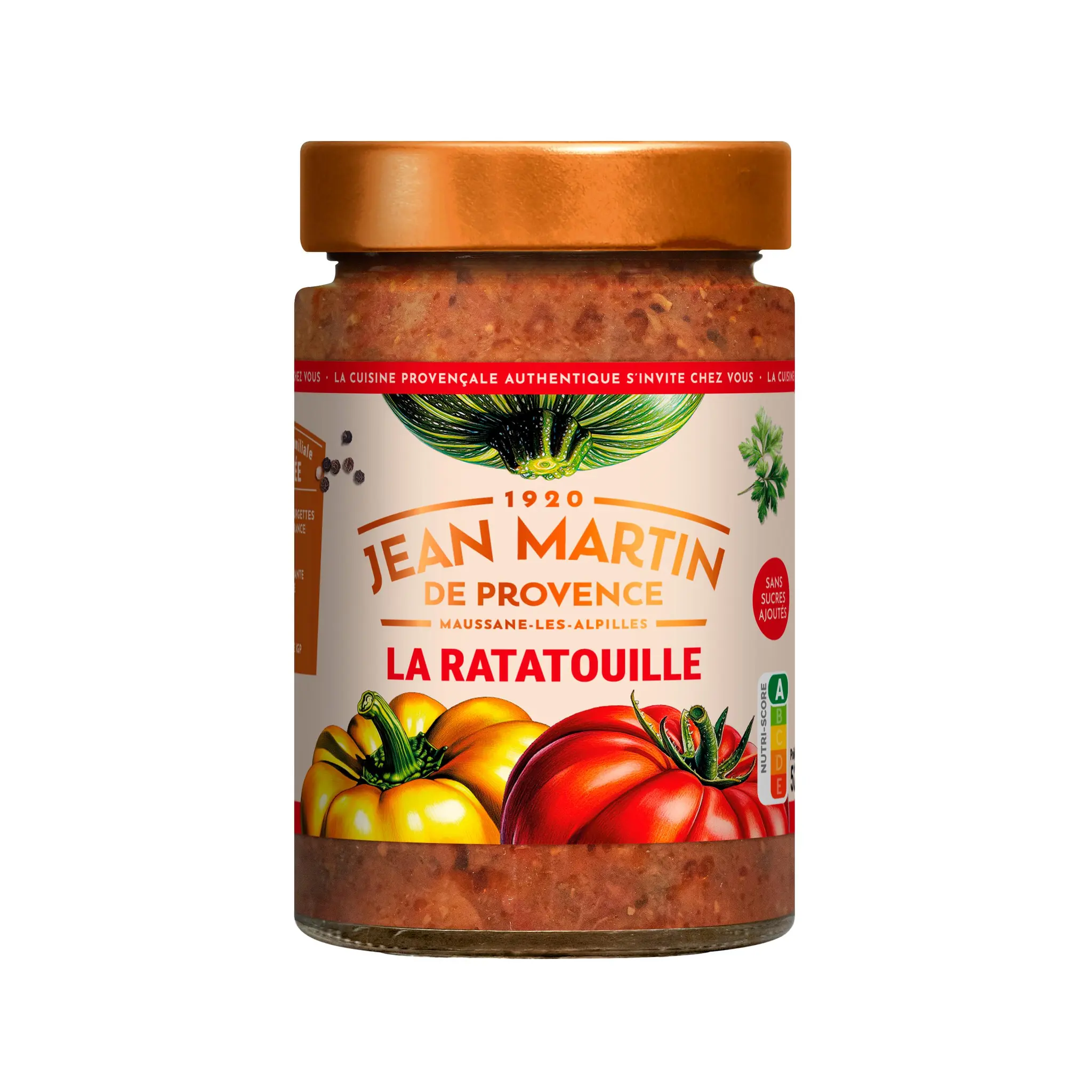 JEAN MARTIN Ratatouille cuisinée à l'huile d'olive au thym de Provence IGP