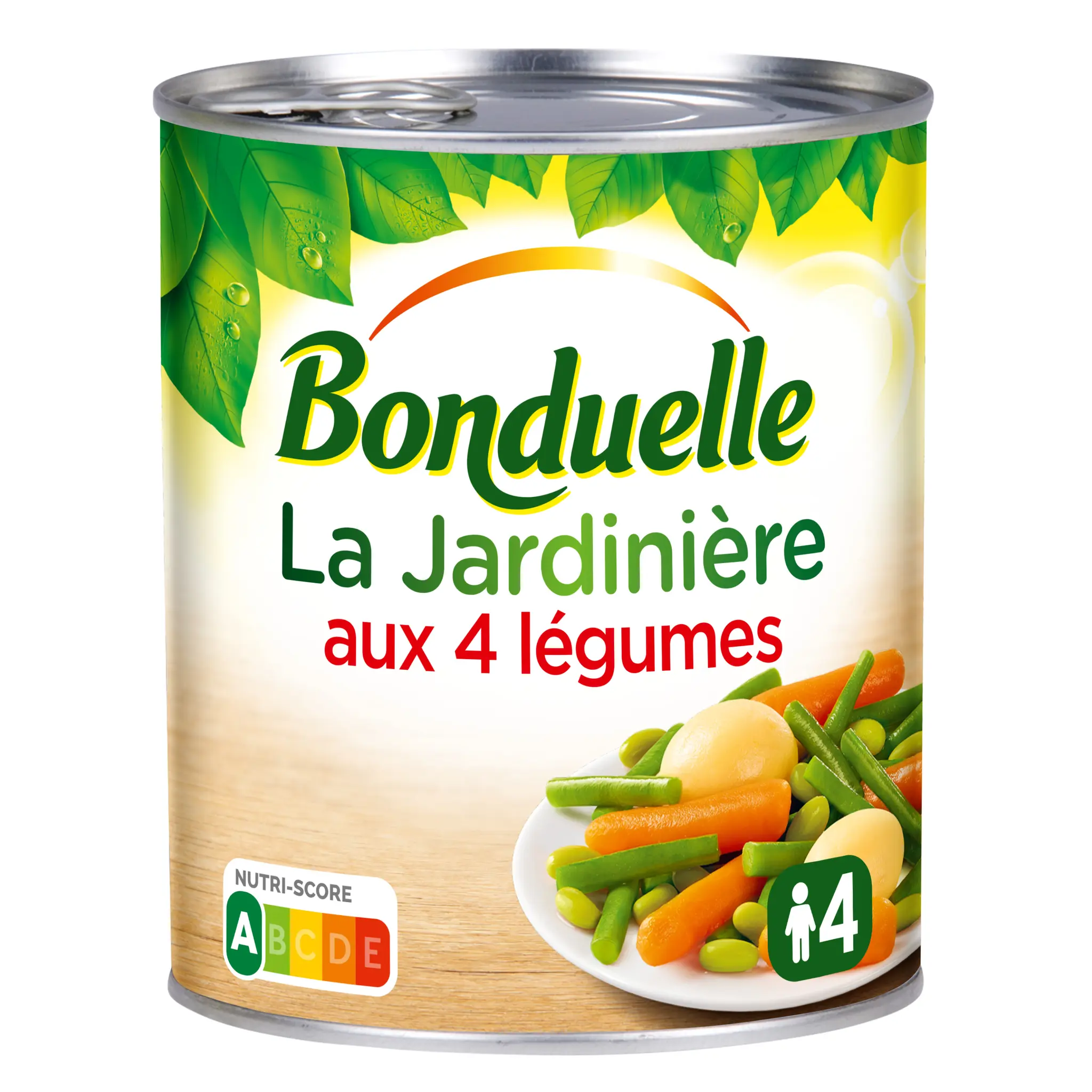 BONDUELLE Jardinière aux 4 légumes