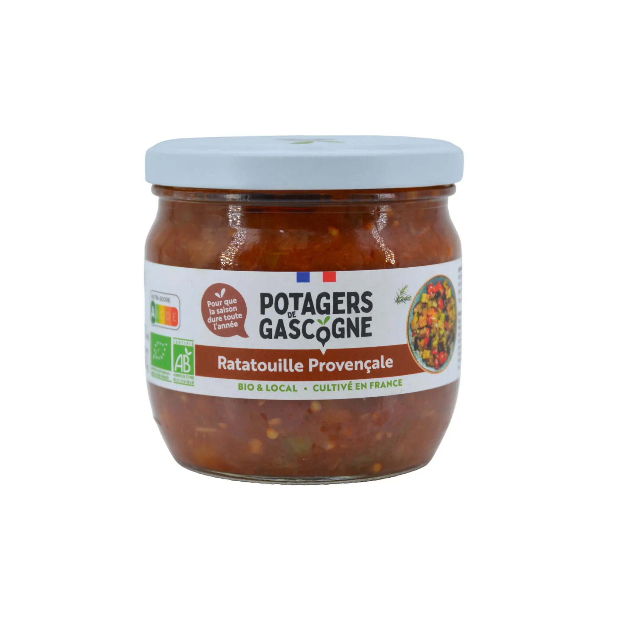 POTAGERS DE GASCOGNE Ratatouille provencale bio