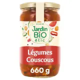 JARDIN BIO ETIC Légumes pour couscous bio en bocal