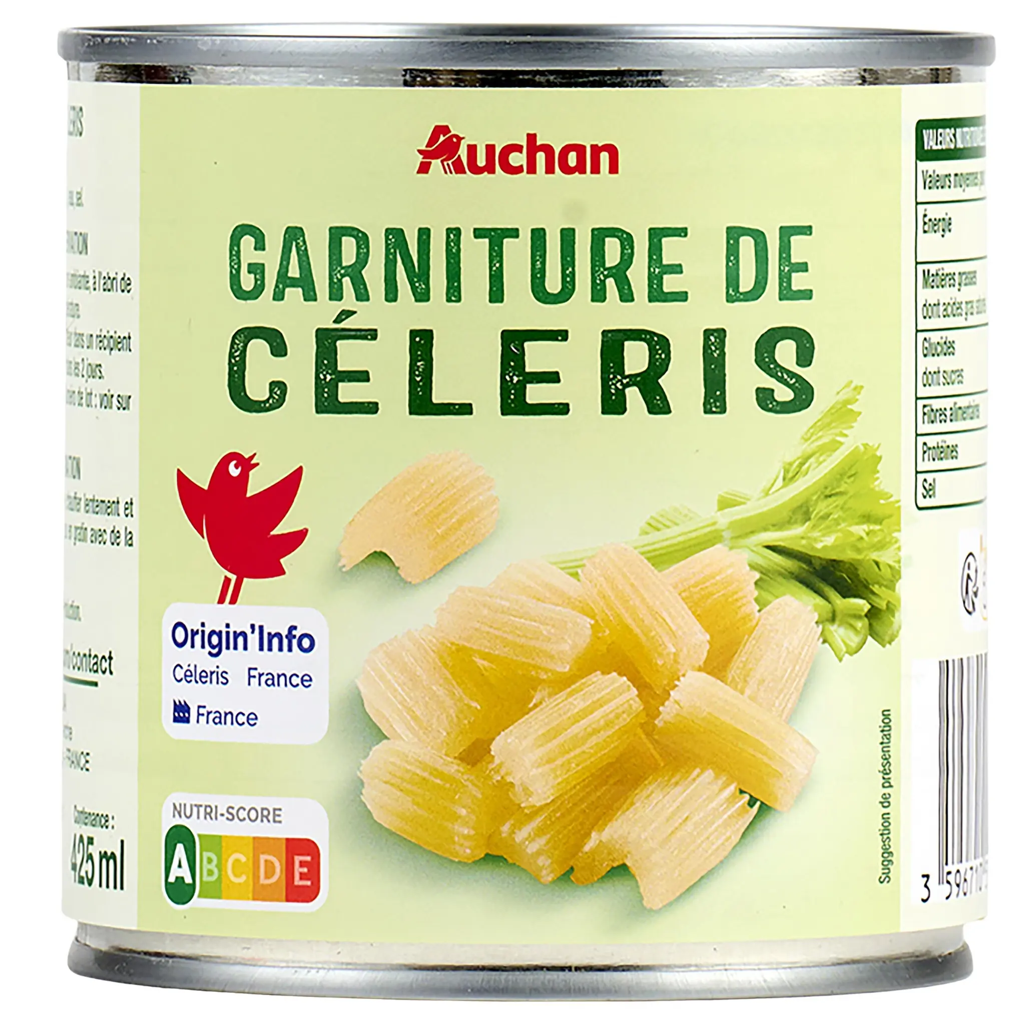 AUCHAN Garniture de céleris