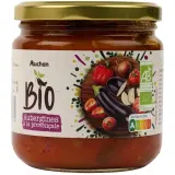 AUCHAN BIO Aubergines à la provençale en bocal