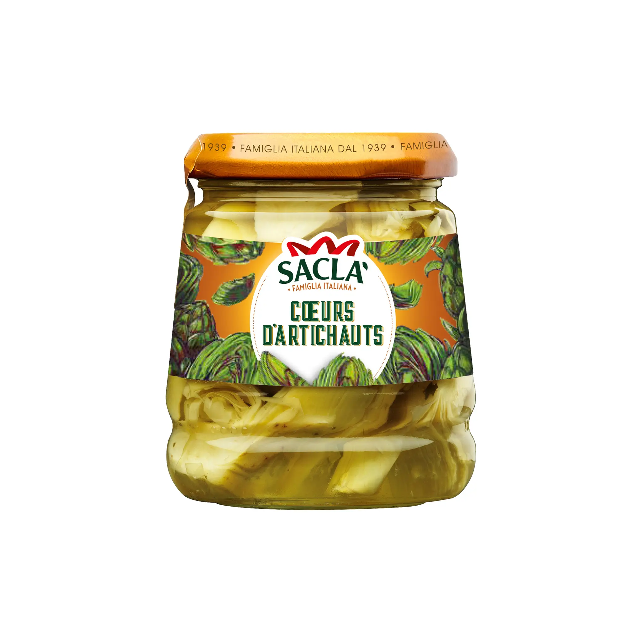 SACLA Cœurs d'artichaut en bocal