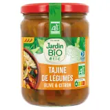 JARDIN BIO Tajines de légumes aux olive et citron bio