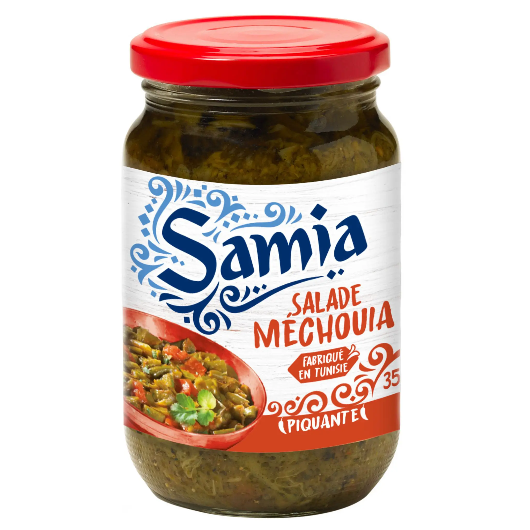 SAMIA Salade méchouia piquante en bocal
