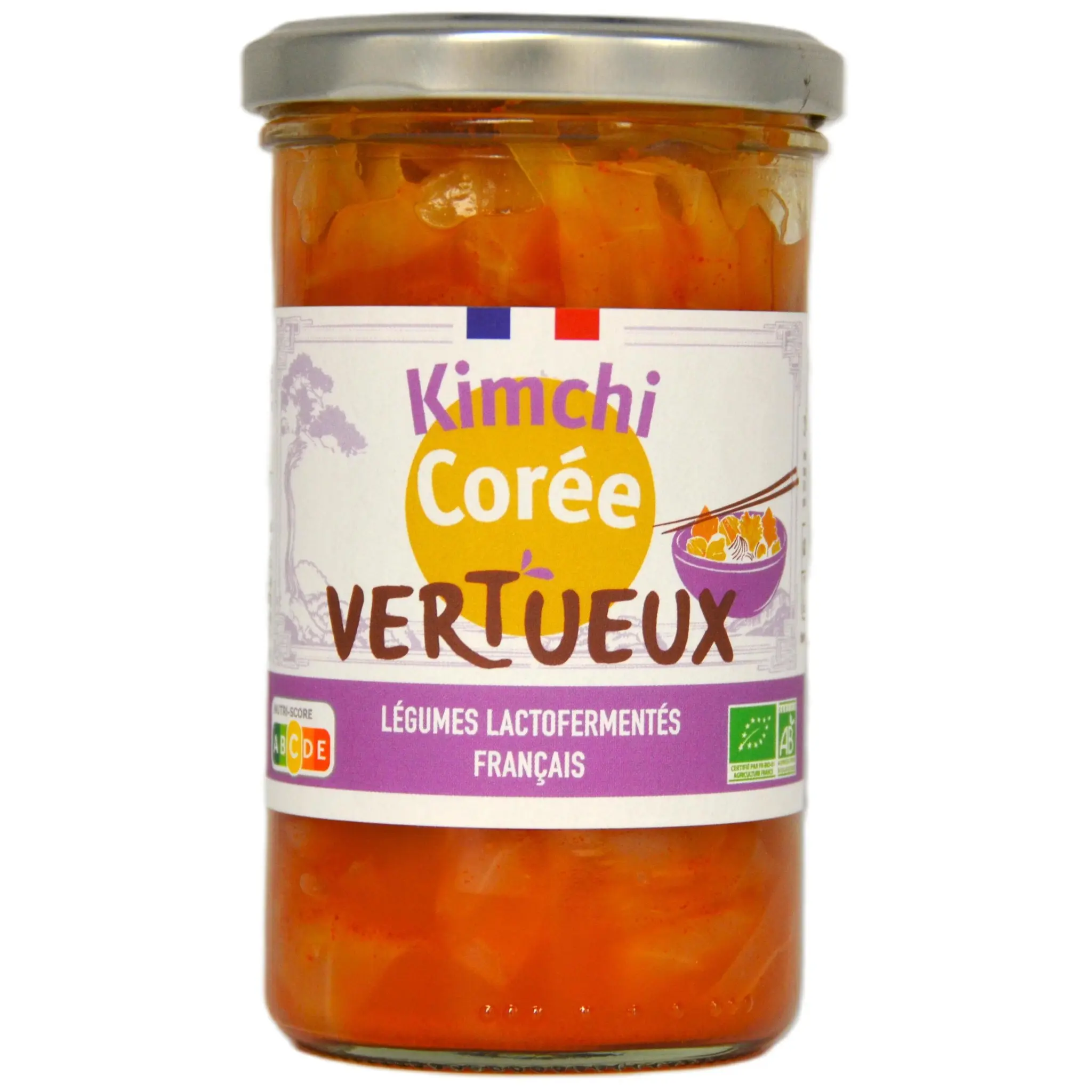 VERTUEUX Kimchi coréen en bocal