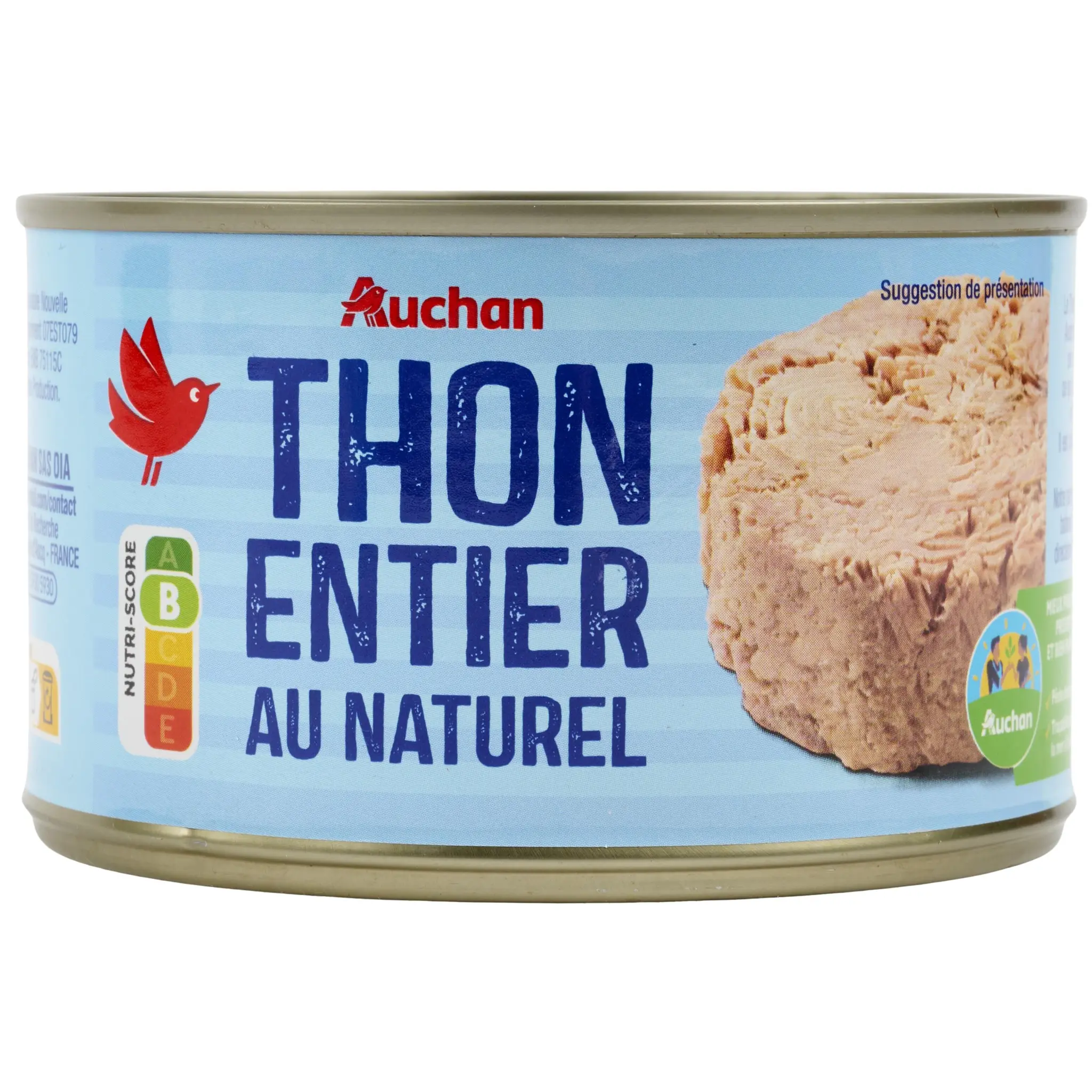 AUCHAN CULTIVONS LE BON thon listao au naturel