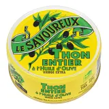 LE SAVOUREUX Thon entier à l'huile d'olive vierge extra
