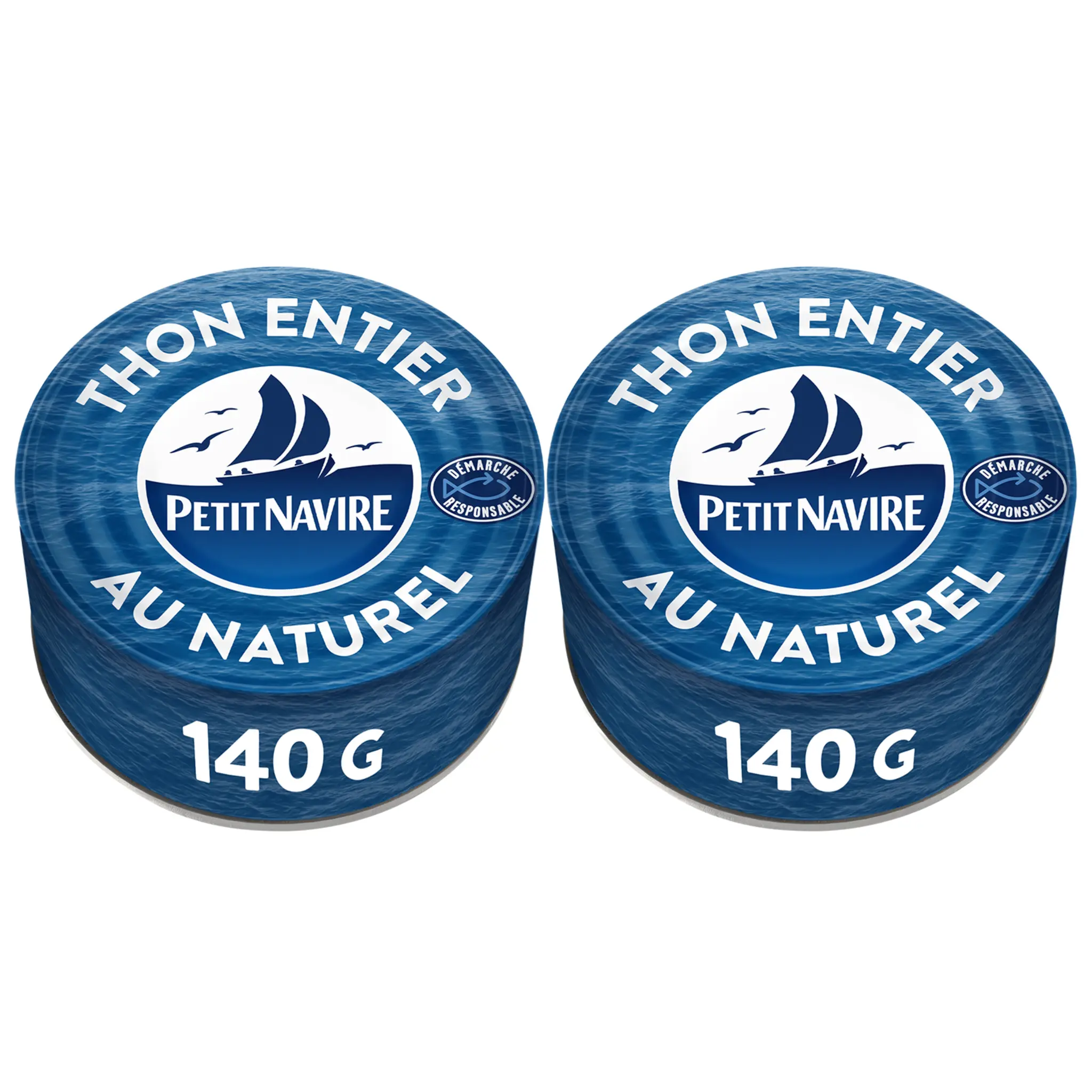 PETIT NAVIRE Thon albacore entier au naturel démarche responsable