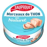 SAUPIQUET Morceaux de thon au naturel