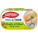 SAUPIQUET Filets de thon à l'huile d'olive vierge extra