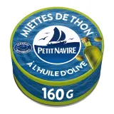 PETIT NAVIRE Miettes de thon à l'huile d'olive vierge extra