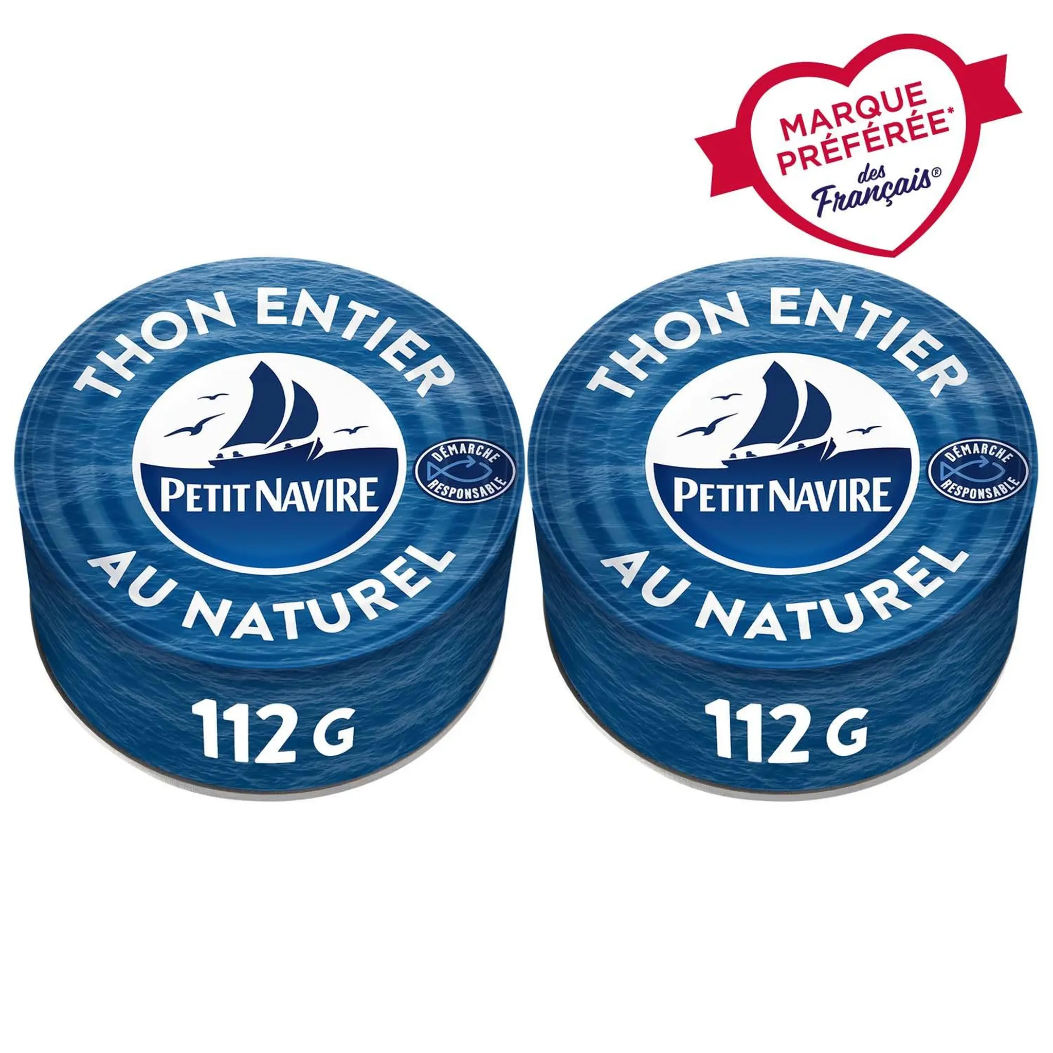 PETIT NAVIRE Thon au naturel démarche responsable