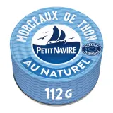 PETIT NAVIRE Morceaux de thon au naturel