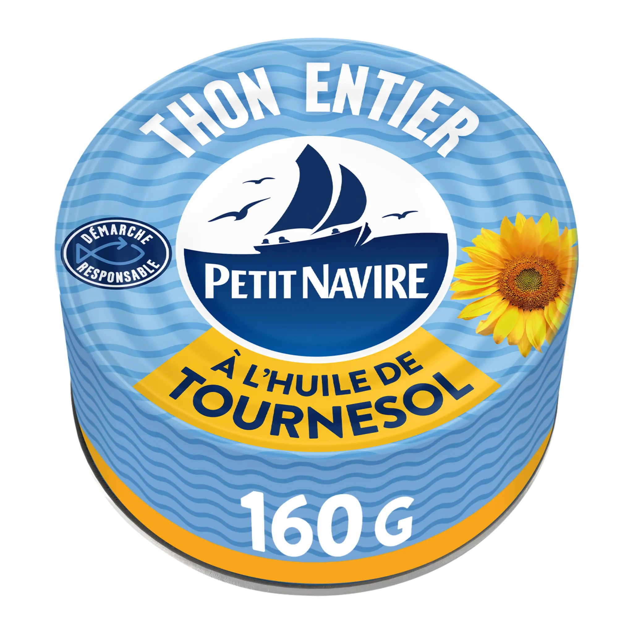 PETIT NAVIRE Thon entier à l'huile de tournesol