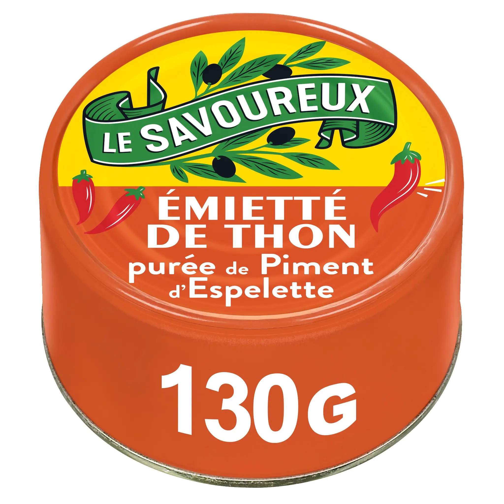 LE SAVOUREUX Émietté de thon à la purée de Piment d'Espelette