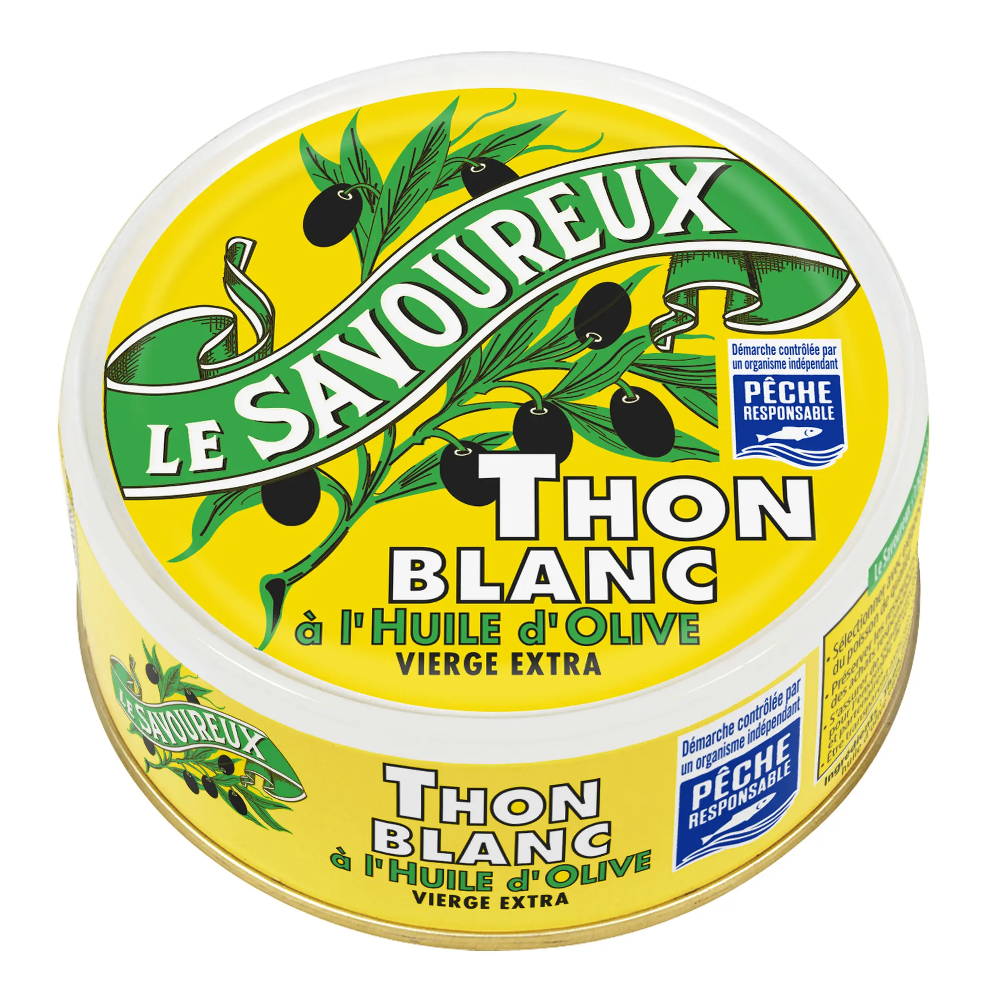LE SAVOUREUX Thon blanc à l'huile d'olive vierge extra