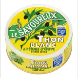 LE SAVOUREUX Thon blanc à l'huile d'olive vierge extra