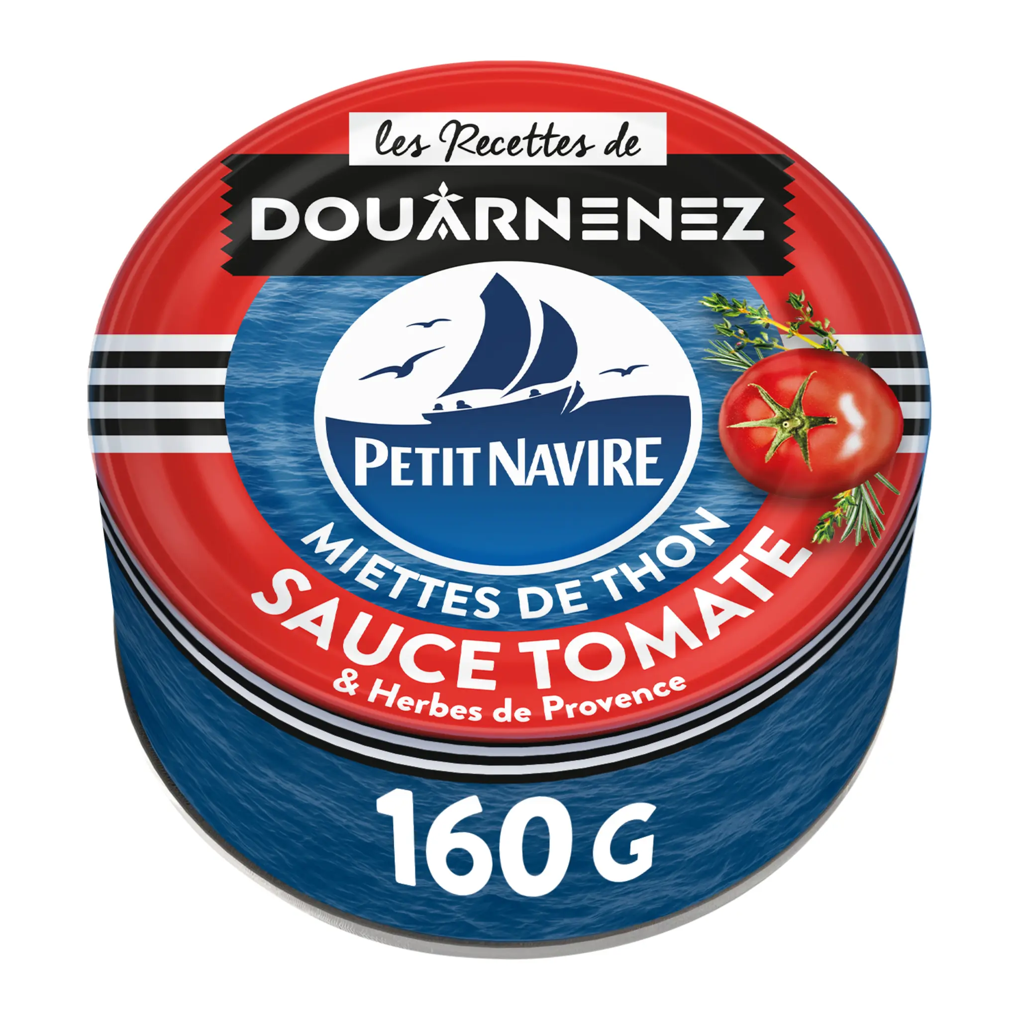 PETIT NAVIRE Miettes de thon tomates herbes de Provence