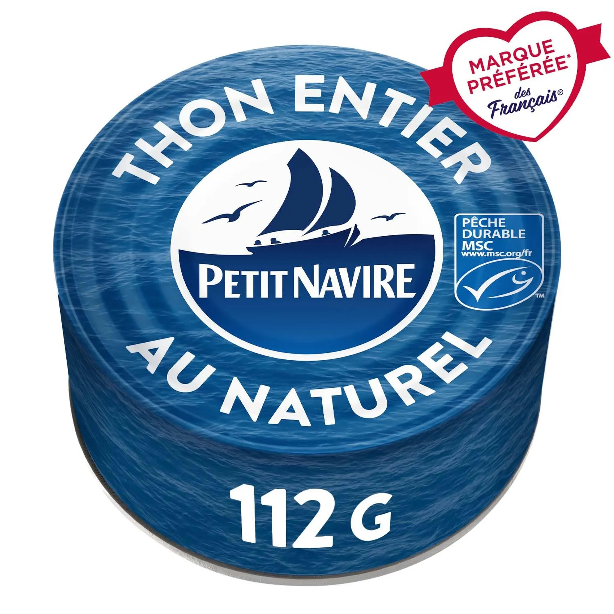 PETIT NAVIRE Thon entier au naturel MSC