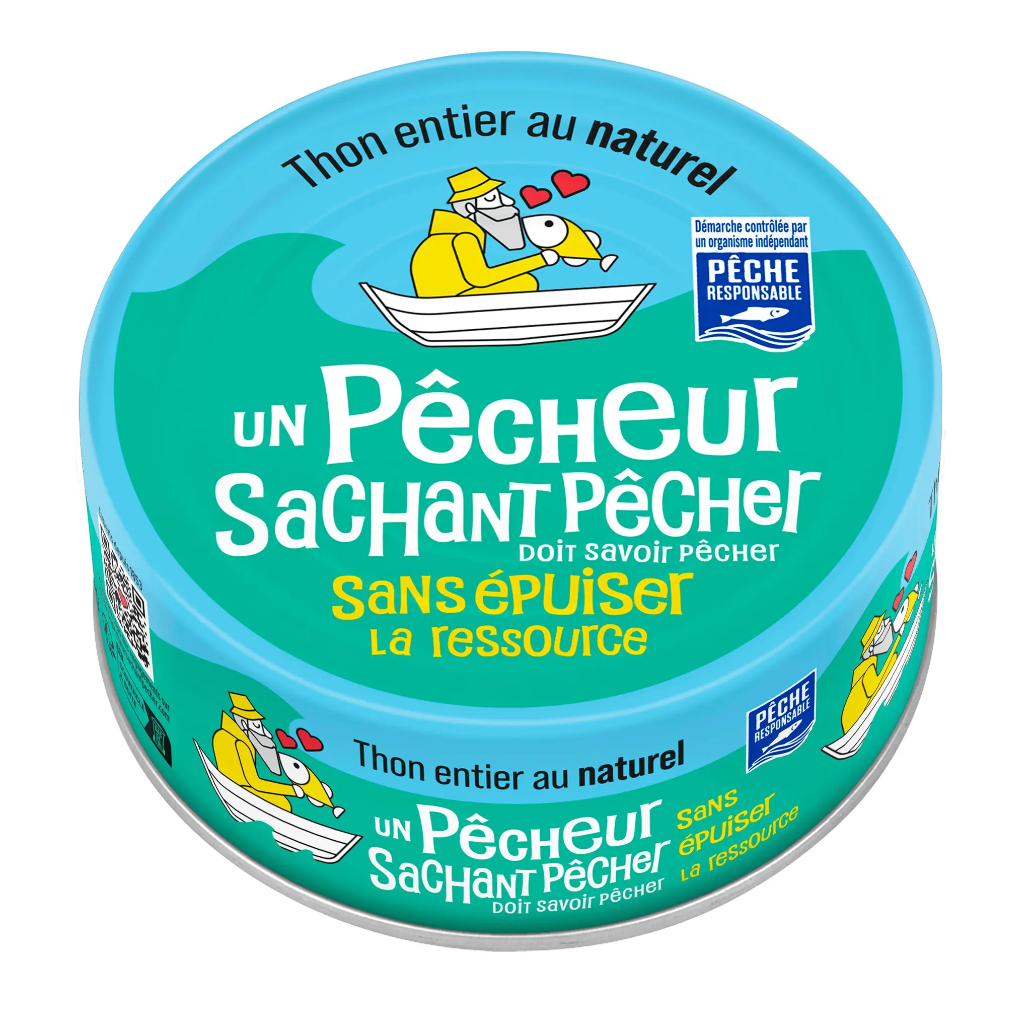 UN PECHEUR SACHANT PECHER Thon entier au naturel