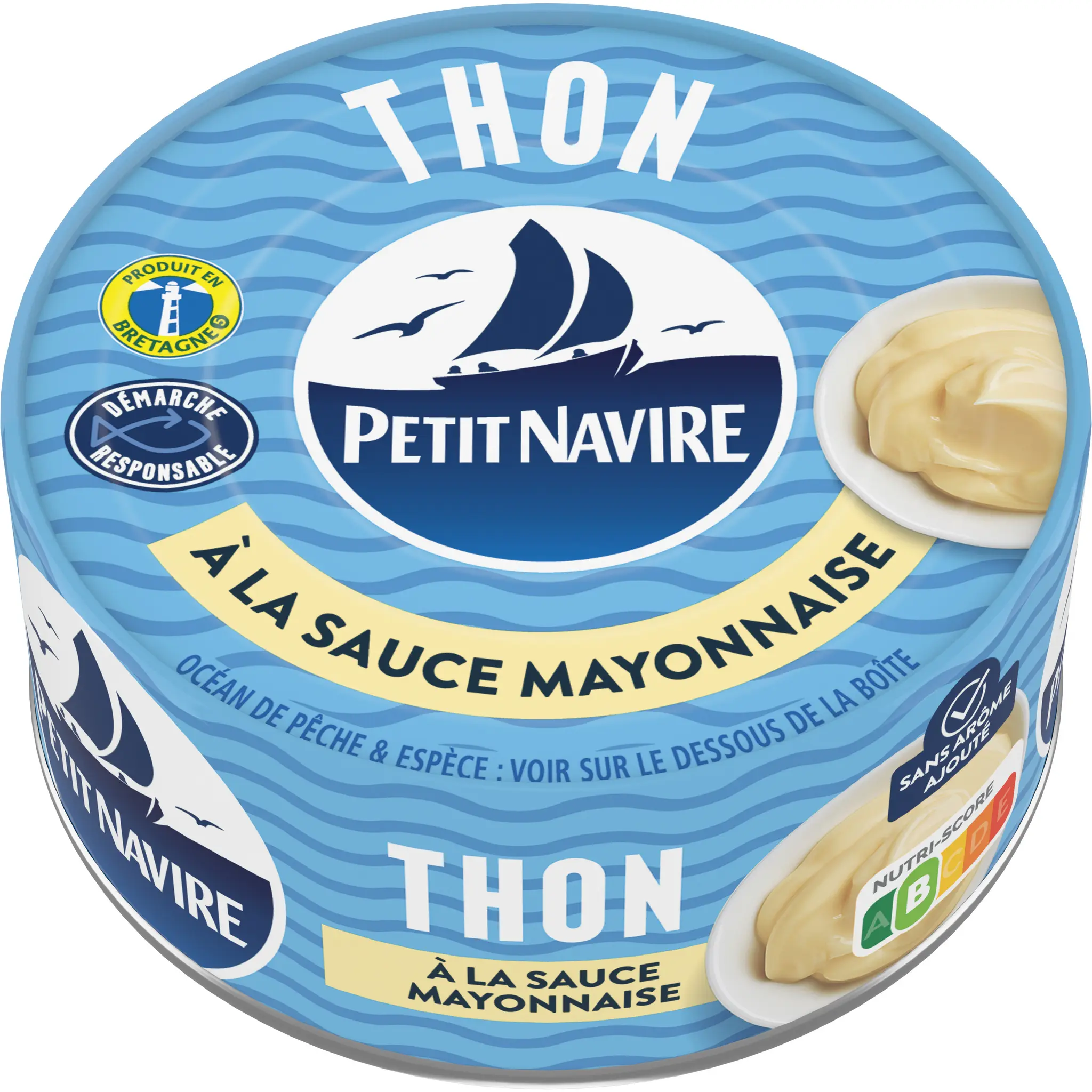 PETIT NAVIRE Thon à la sauce mayonnaise