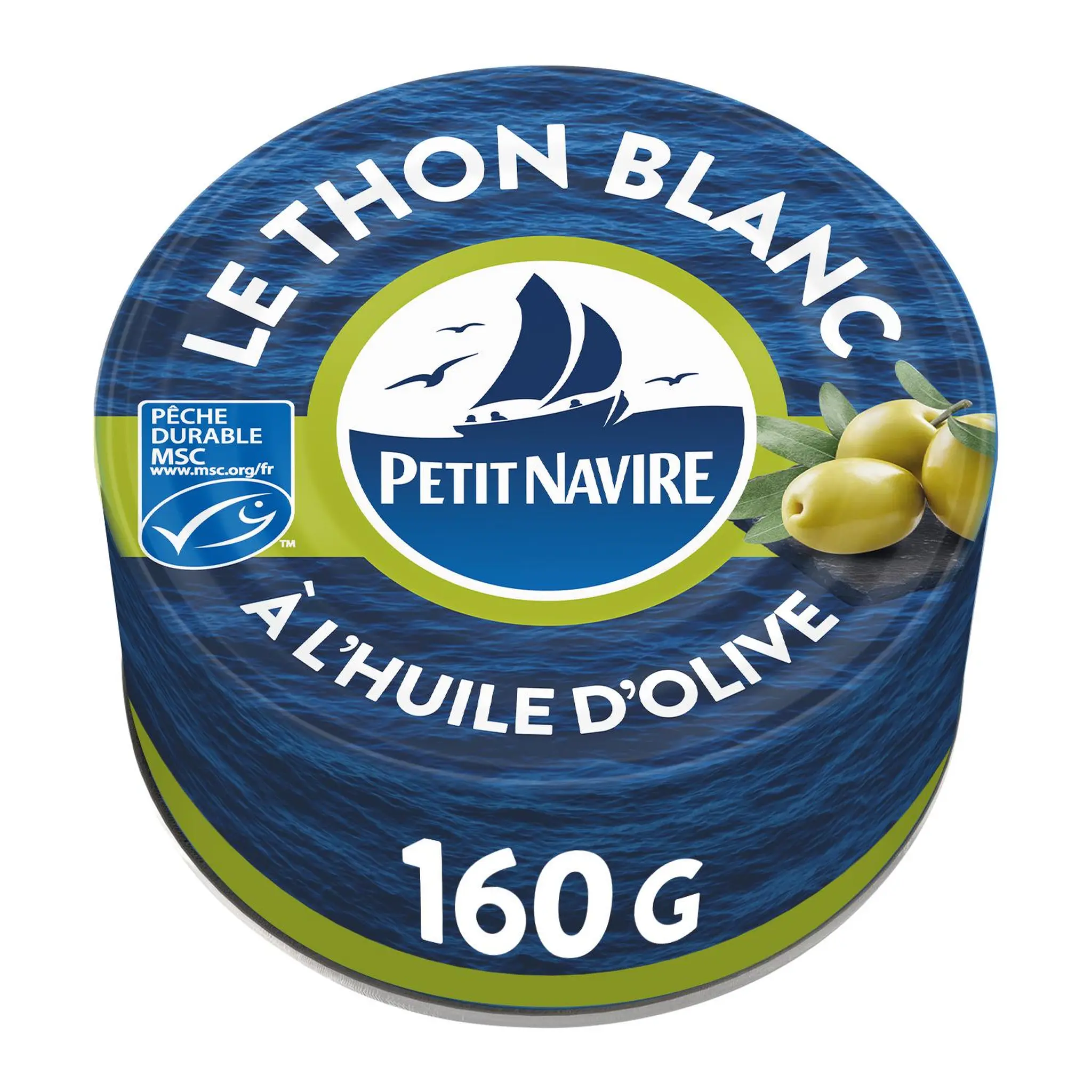 PETIT NAVIRE Thon blanc à l'huile d'olive vierge extra