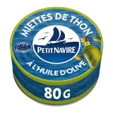 PETIT NAVIRE Miettes de thon à l'huile d'olive vierge extra