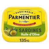 PARMENTIER Sardines à l'huile d'olive vierge extra