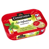 CONNETABLE Sardines à l'huile infusée au basilic citron