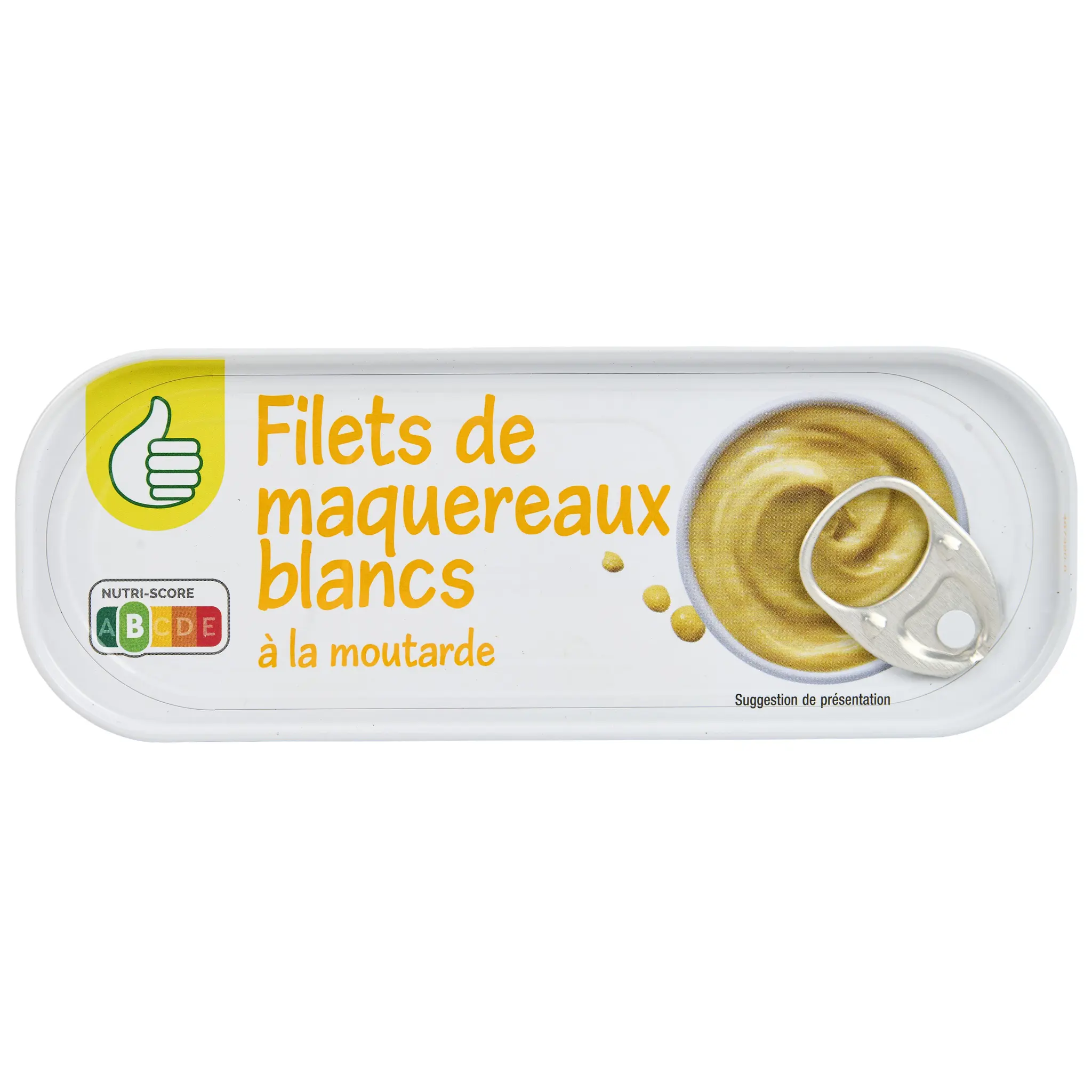 POUCE Filets de maquereaux blancs à la moutarde