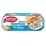 SAUPIQUET Filets de maquereaux au vin blanc et aromates