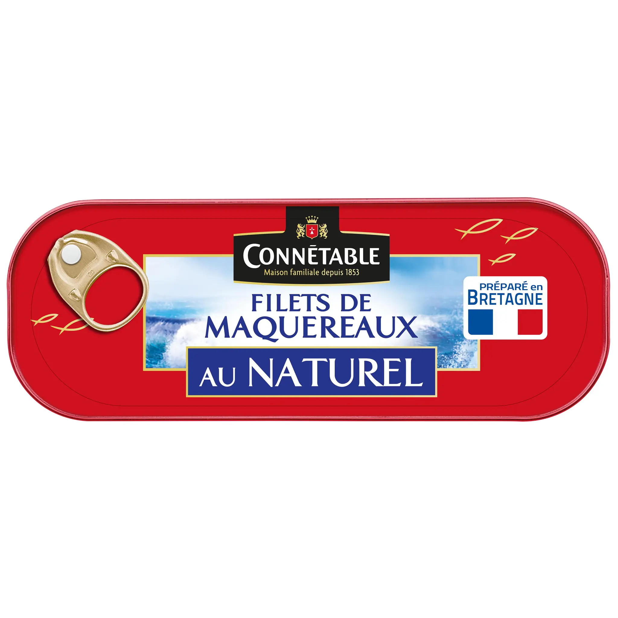 CONNETABLE Filets de maquereaux au naturel