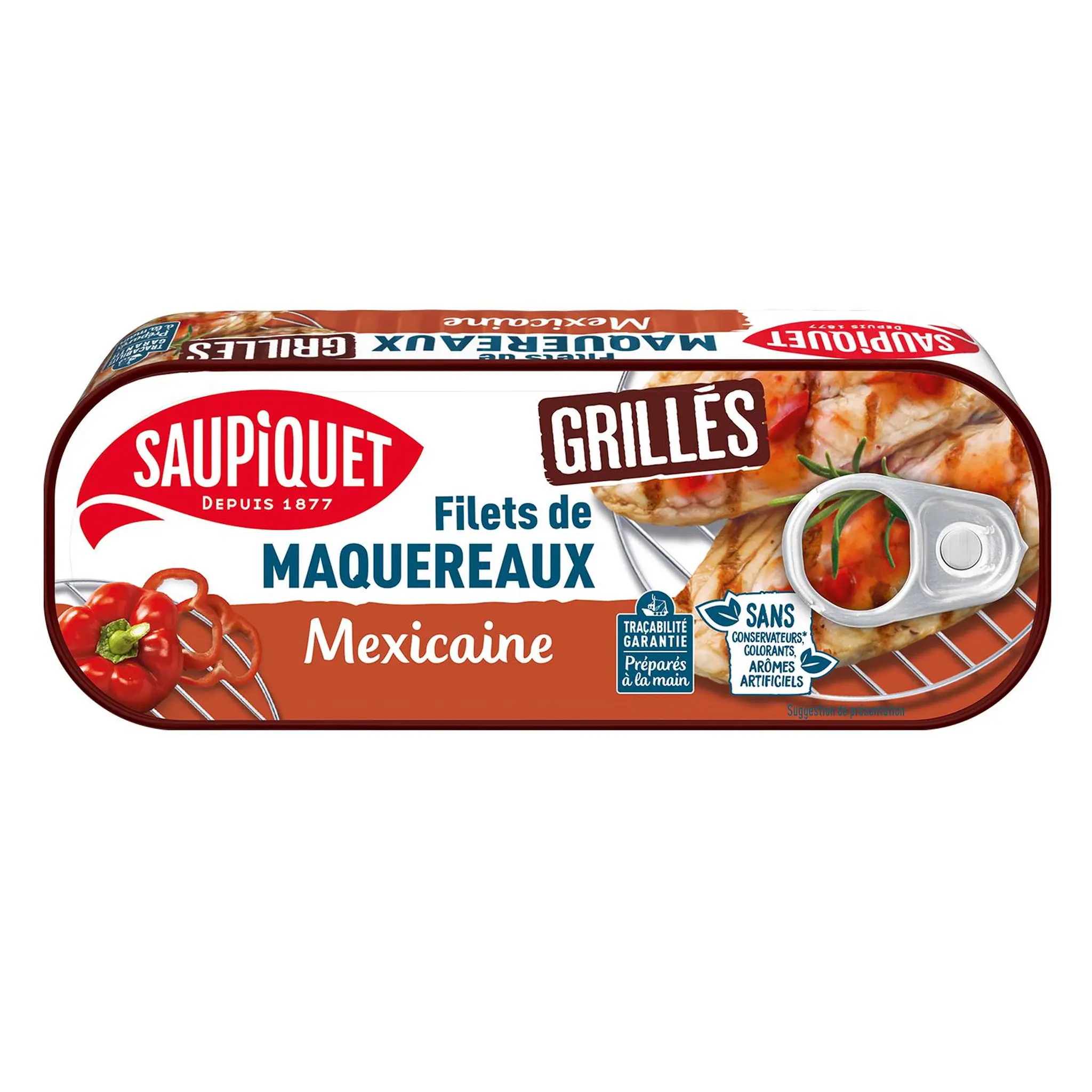SAUPIQUET Filets de maquereaux grillés à la mexicaine