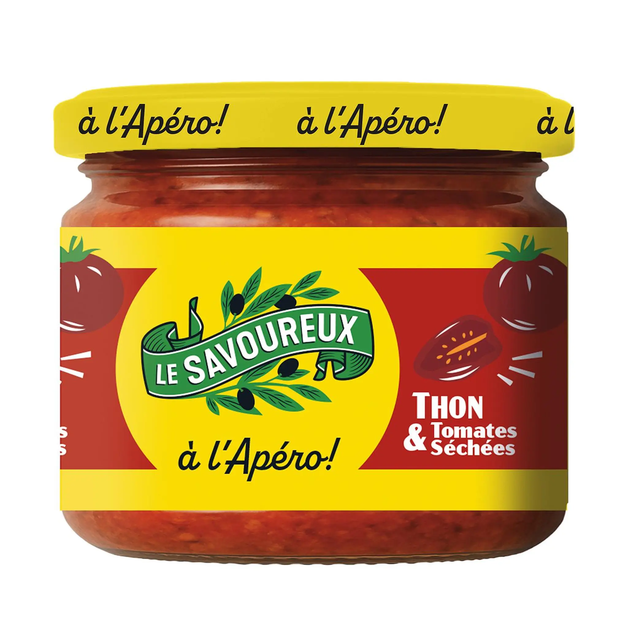 LE SAVOUREUX Tartinable de thon et tomates séchées