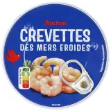 AUCHAN Crevettes des mers froides