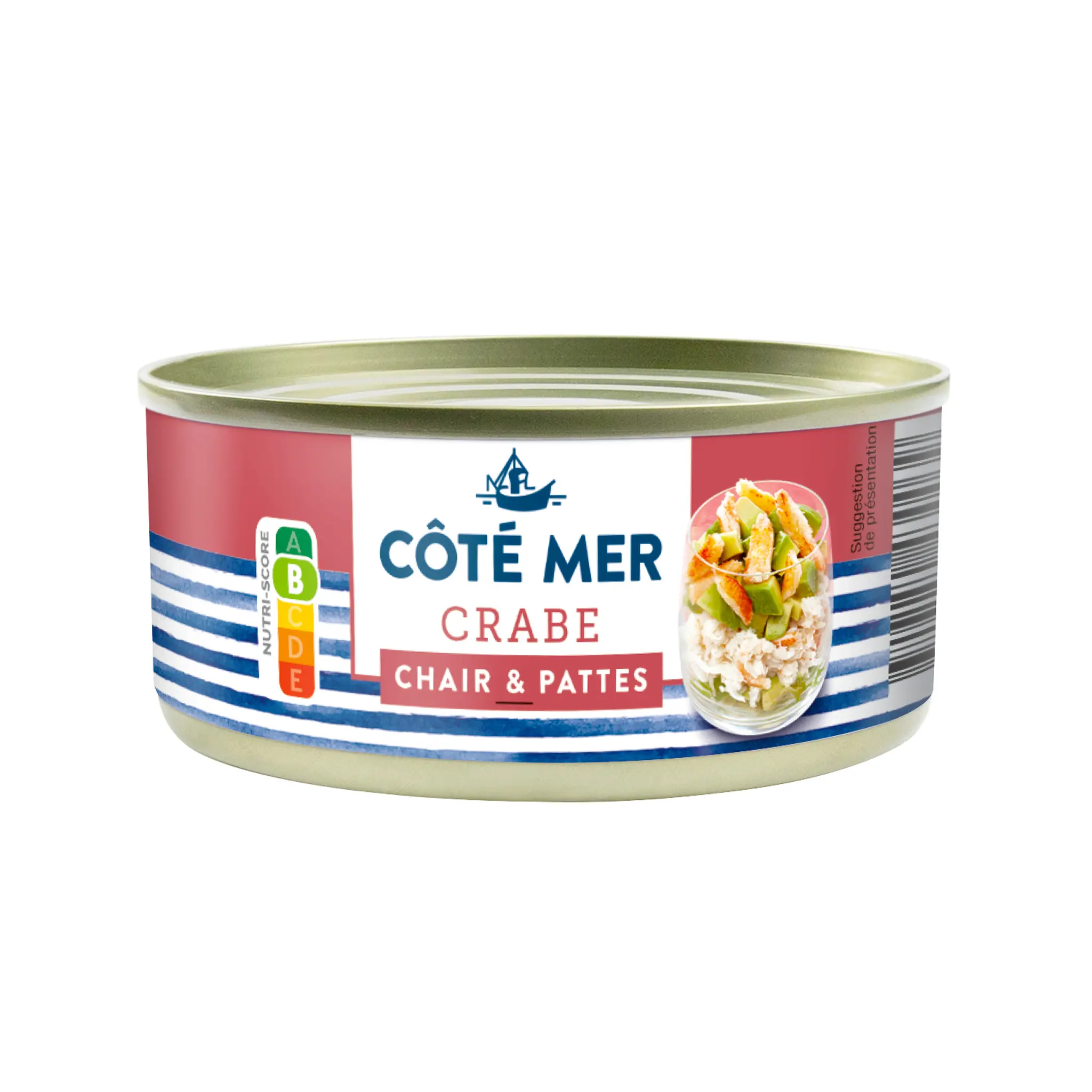 CÔTÉ MER Chair et pattes de crabe