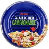 AUCHAN Salade campagnarde au thon